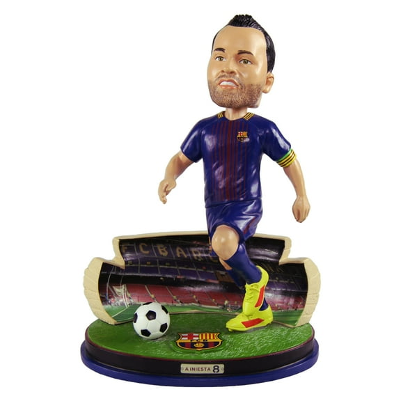 Andres Iniesta FC Barcelona Special Edition Bobblehead Soccer