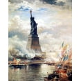 thumbnail image 1 of Unveiling the Statue of Liberty - CANVAS OR FINE PRINT WALL ART, 1 of 1