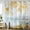 Yellow, variant on Gray Misty Forest Shower Curtain Grey Nature Foggy Tree Mountain Shower Curtains for Bathroom Waterproof Fabric Woodland Decorative Modern Black Bath Curtain with Hooks (Dark1, 72" x 72")