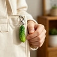 thumbnail image 5 of Miniature Pickle Keychain Playful Cucumber Styles With Card Sentimental Unique Keychain Gift For Friend Family, 5 of 9