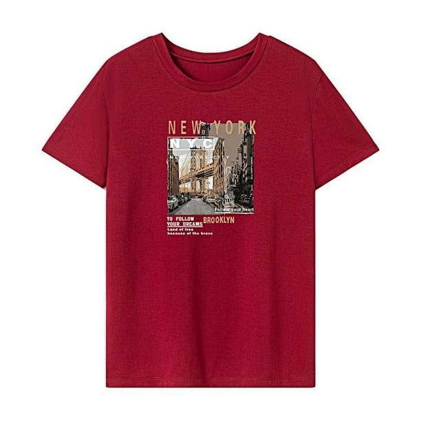 Camiseta para mujer, disfraz ligero, camisetas de verano para mochilero, acampada, compras S
