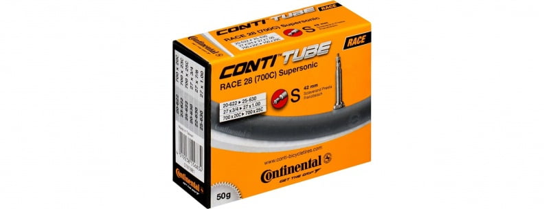 Continental Race 26 650x20/25c Presta Bike Tube w/ 42mm Valve Stem 