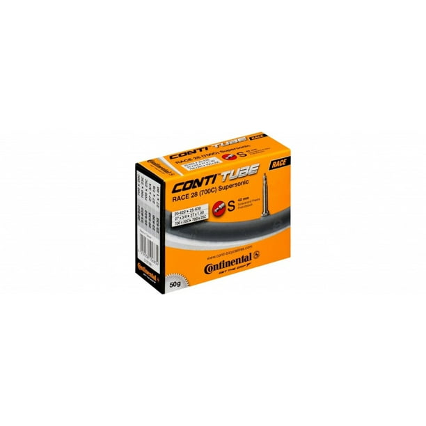 Continental Bicycle Tire Tube, 700c x 25mm32mm, Presta Valve, 42mm