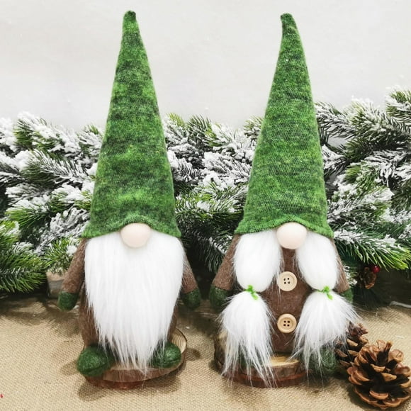 Riforla St. Patrick's Day Plush Decorations Home Decor White