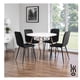 thumbnail image 4 of Set de 2 Sillas para Comedor Respaldo Alto Velvet Acolchadas negro, 4 of 7