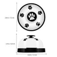 thumbnail image 2 of DRAFIDEEP 3Pcs Dog Pet Training Bells Easy to Use Press Bell for Potty Training Assorted Colors, 2 of 3