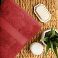 thumbnail image 5 of 900GSM Egyptian Cotton 6-Piece Towel Set  Red, 5 of 5