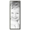 thumbnail image 2 of ArtToFrames 16x45 inch Black Square with Gold Beads Picture Frame, Black 16" x 45" Wood Poster Frame (WOM-5021) 1234, 2 of 7