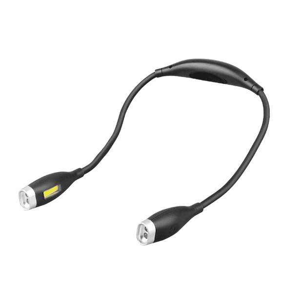 Neck Reading Light Flexible LED Book Light Portable Hanging Neck Reading Lamp USB Charging for Camping