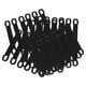 thumbnail image 5 of Paquete de 50 agarraderas antideslizantes elásticas para colgar la ropa, tiras Negro l Hugo Puños de suspensión antideslizantes, 5 of 7