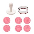 thumbnail image 1 of Juego de sellos de silicona para galletas de Navidad, juego de sellos para galletas con molde de estampado de galletas Wmkox8yii FHAKJF1700, 1 of 1