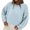 Mint Green, variant on Ladies' Color Blocking Loose Casual Round Neck Knitted Sweater Long Sleeved Sweater Top for Fall Winter Statement Looks,Black,L