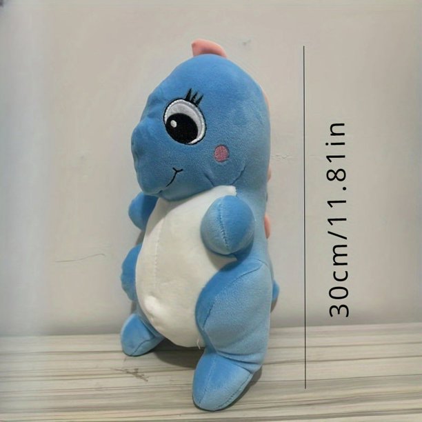 Nueva almohada suave de dinosaurio, muñeca de pie, bonito dinosaurio de peluche, muñeco grande de algodón, regalo para niños