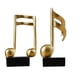 thumbnail image 1 of 2pcs Arte Nota Musical Forma Escultura Ornamento Estatuilla Estatua Escritorio, 1 of 9