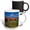 Multicolor, variant on 3drose, Canada, Ontario, Montrose, West Montrose Covered Bridge, 11oz Two-tone Black Mug