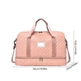 thumbnail image 3 of MTBLYS Bolsa de viaje de gran capacidad con compartimentos separados para artículos secos y mojados | Bolso bandolera para negocios|gimnasio o para mujer | Correa de hombro desmontable, 3 of 6