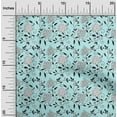thumbnail image 2 of oneOone Georgette Viscose Light Blue Fabric Block Fabric For Sewing Printed Craft Fabric By The Yard 42 Inch Wide-GQ, 2 of 6