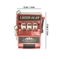 thumbnail image 3 of Ongmies Hanging Clearance Fruit Machine Frenzy Keychain Five Colors Movable Double Crazily Room Decor Silver, 3 of 4