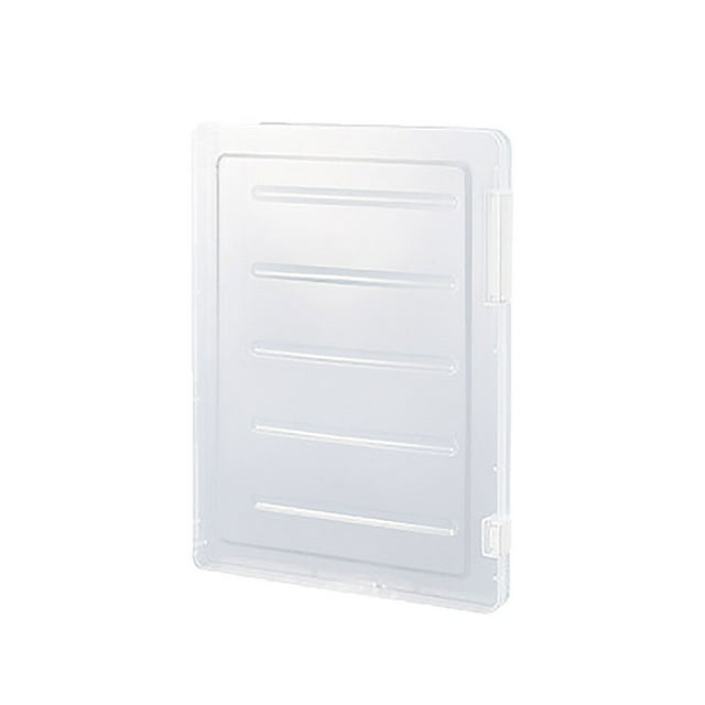 Wander Cloudly File Protector, PP File Holder Magazine File Organizer Double A4 Thin White