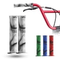 thumbnail image 1 of Puños Bicicleta BMX ALTREGO Camuflaje de Goma Anti derrapante 140 Mm Blanco, 1 of 5