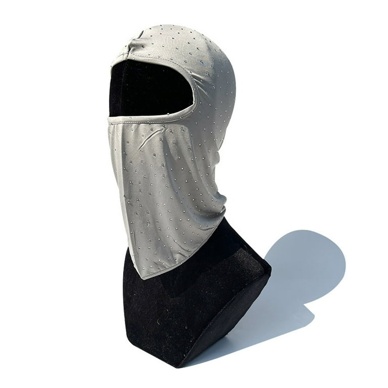 SUNRI Cycling Motorcycle Full Face Mask Shiny Rhinestone Sun