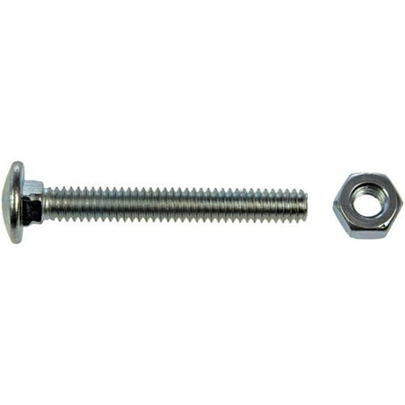 Symmerty Carriage Bolts, 1/4"-20 X 2"