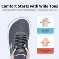 thumbnail image 3 of JOYFON Women's Wide Toe Box Walking Shoes for Plantar Fasciitis, Arch Support Orthotic Wide Width Athletic Tennis Running Sneakers US Size 6-11, 3 of 6