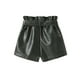 thumbnail image 3 of SAYOO Pantalones cortos de cuero para niñas pequeñas SAYOO moda, 3 of 8