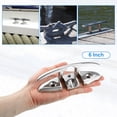 thumbnail image 3 of 2uds 6 Pulgadas 155mm Inoxidable Acero Abatible Resorte Lima para Barco, 3 of 7