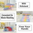 thumbnail image 5 of Étui pour Ipad 9e Génération - Étui Sensoriel Anti-Stress à Bulles pour Ipad 9 10,2 Pouces pour Enfants, Arc-en-Ciel Élégant, Doux, Anti-Stress, Antichoc, avec Support Pliable, 5 of 5