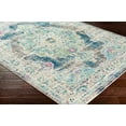 thumbnail image 6 of Mark&Day Area Rugs, 4x5 Aria Traditional Navy Area Rug (3'11" x 5'7"), 6 of 6