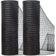 thumbnail image 2 of Ribbli 2 rollos de cinta de malla negra, 10 pulgadas x 30 pies (10 yardas) cada rollo, negro metálico con lámina negra, cinta de Halloween para coronas y decoración, 2 of 2