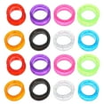 thumbnail image 1 of KAKOWELY scissors finger ring 16pcs Silicone Scissors Finger Ring Barber Hair Shears Finger Inserts Finger Protector0.98"X0.98"X0.39", 1 of 4