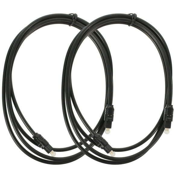 2pcs Optical Audio Cable 1.5m Male To Male Tv Optical Audio Cable Accessory