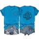 thumbnail image 1 of Camisetas de Manga Corta para las Mujeres Carta Impresa Doble Cara Suelta Tee, Casual Vintage Verano Top Mujeres, 1 of 3