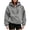Grey, variant on Pet Pouch Hoodie for Women Kangaroo Pocket Sweatshirt Cuddle Pouch Dog Carrier Hoodie with Pet Pocket Hoodies for Women Size,S