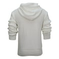 thumbnail image 5 of Mens Hoodies Cable Knit Solid Color Sweatshirts White Hoodie Spring Fall Long Sleeve Tops Casual Hooded Wool Pullovers with Pockets Sweaters Active Wear Hoody Men's Clothes 2025, 5 of 7