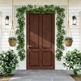 thumbnail image 2 of Twfbrm Artificial Willow Leaves Vine Twigs, 6.2 Ft Realistic Silk Willows Leaf Ivy Garland, UV-Resistant Real Touch Faux Hanging Plants, Spring Greenery Garland for Mantle Wedding Arch Fireplace, 2 of 6