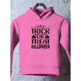 thumbnail image 3 of Trick Or Treat Spooky Vintage Hoodie Toddler -Image by Shutterstock,  4 Toddler, 3 of 4