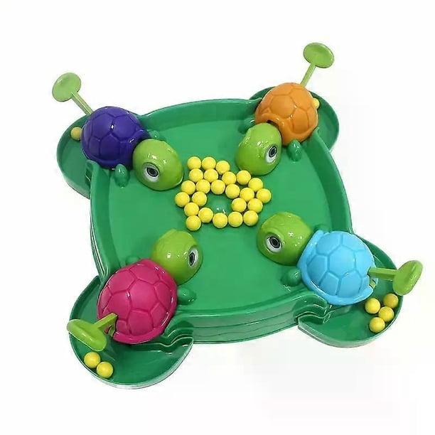 1 Set Hungry Little Turtle Game, Parent-child Interaction Multiplayer Play Desktop Game Educational Toy, gaming gift