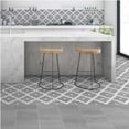 thumbnail image 5 of The Tile Life Larissa 10" x 10" Greco Gris Matte Porcelain Floor and Wall Tile 16-Piece, 5 of 9