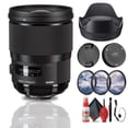 thumbnail image 1 of Sigma 28mm F/1.4 DG HSM Art Lens for Nikon F (441955) Bundle: Lens Hood, Front and Rear Lens Caps, 3-Piece Filter Kit, Full Cleaning Kit, Lens Cap Keeper, 1 of 7