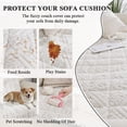 thumbnail image 2 of Vaukki Pet Couch Covers for Dogs Cats, Non Slip Geometric Jacquard Sofa Cover, Washable Furniture Protector, Pet Friendly Couch Slipcover, Beige, 2 of 9