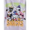 thumbnail image 2 of Hello Kitty and Friends Girls' Halloween Graphic Tee with Short Sleeves, Sizes 4-16, 2 of 3