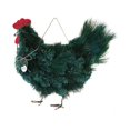 thumbnail image 1 of Teissuly 11 Inch Rooster Wreath Artificial Branch Leaf Wreath Front Door, Seasonal Handmade Wreath Wall Door Hanging Christmas Wreath for Home Outdoor Garden Teissuly WER202309201400, 1 of 5
