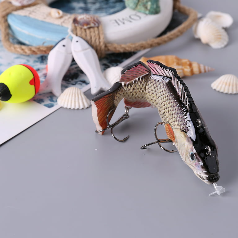 Robotic Fishing Lure Wobbler Electronic Multi Jointed Auto Swimbaits (379), Size: As Shown, Other