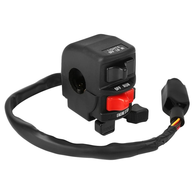 Handlebar Kill Switch Start Stop Headlight For Kawasaki KLF400B Bayou 1993-1999 - Foto 9