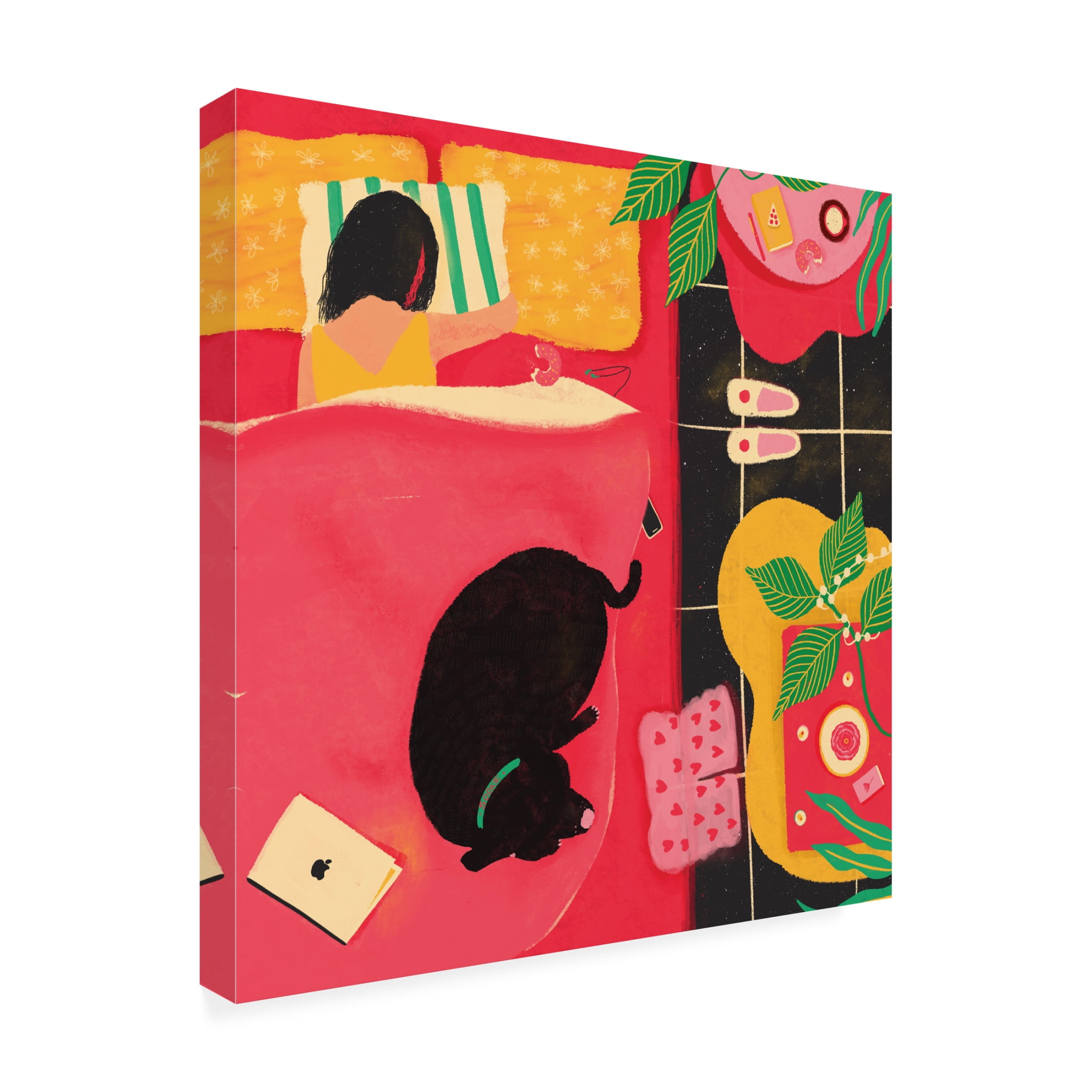 Trademark Fine Art Shriya Bhattacharya Sookie Canvas Wall Art