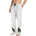 thumbnail image 6 of Top-kevin Men's Pajama Pants Christmas Winter Elastic Waistband Soft Lightweight Sleep Lounge Pajama Bottoms with Pockets,S-XXL, 6 of 13