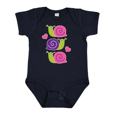 

Inktastic Snail Lover Girl Garden Snails Girls Baby Bodysuit